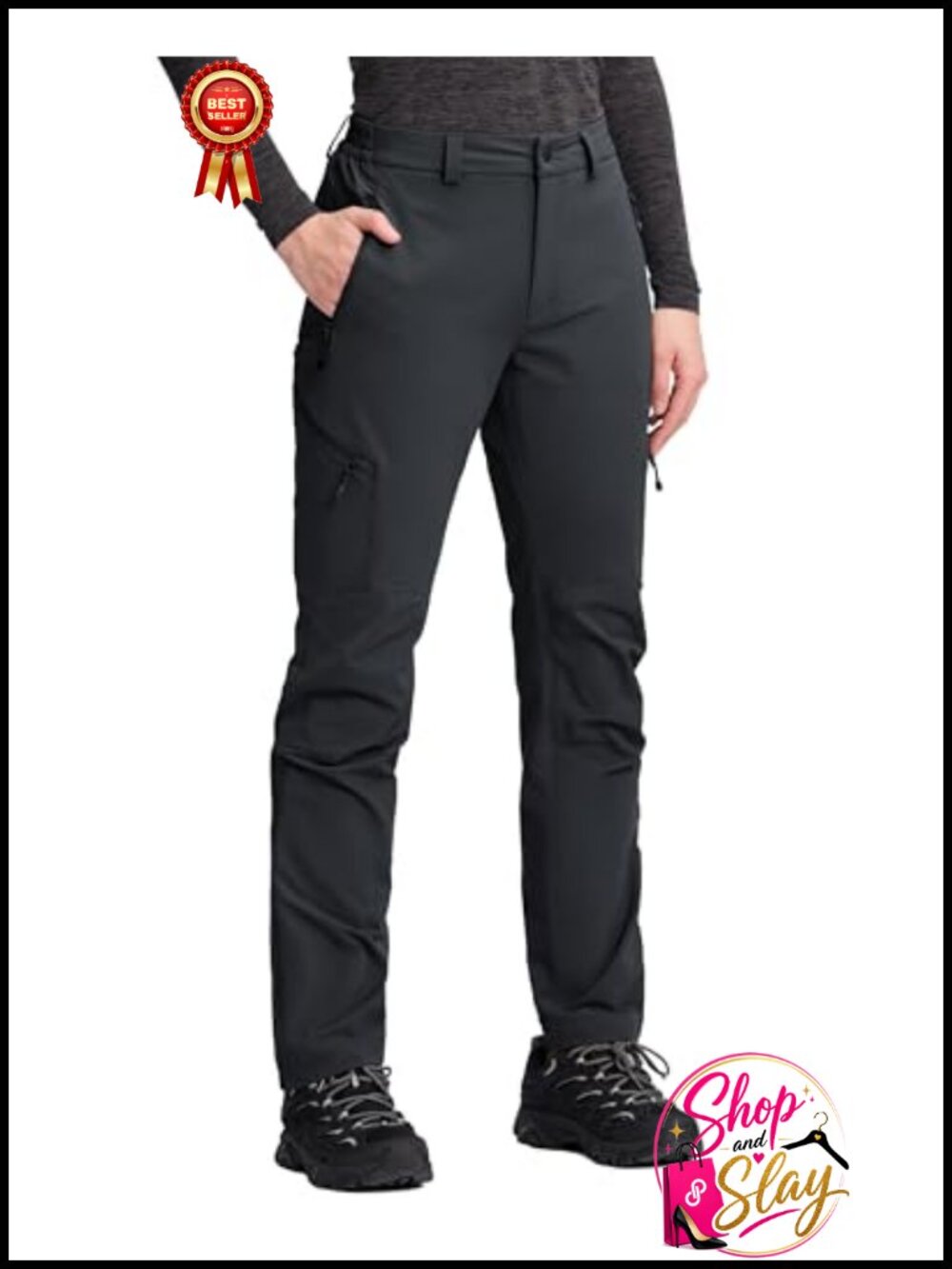 Water Resistant Ripstop Hiking Cargo Pants Quick Dry
